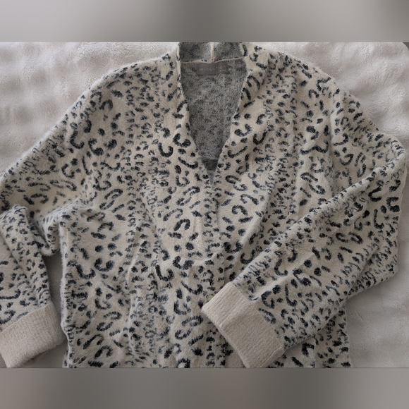 Evolution By Cyrus Sweaters - Women's Leopard Print Sweater